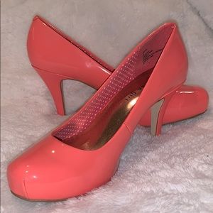Madden Girl - Coral Getta Patent Platform Pump